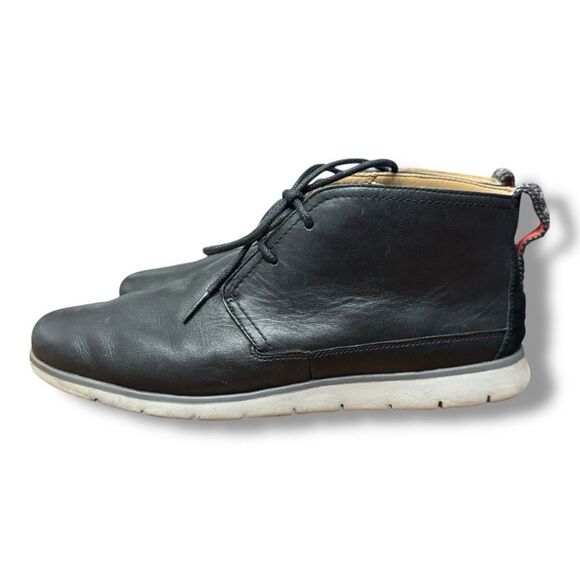 UGG Freamon Waterproof Chukka Ankle Leather Boots Black 1017277 Men’s Size 9.5 main image 7